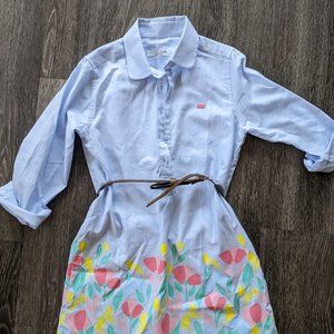 Girls Shirt dress - Worn once!